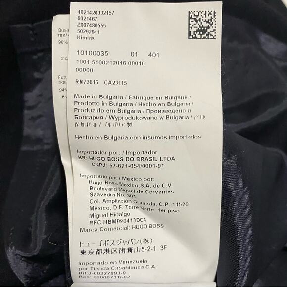 Hugo Boss Navy Sheath Dress size 2 - Picture 11 of 13